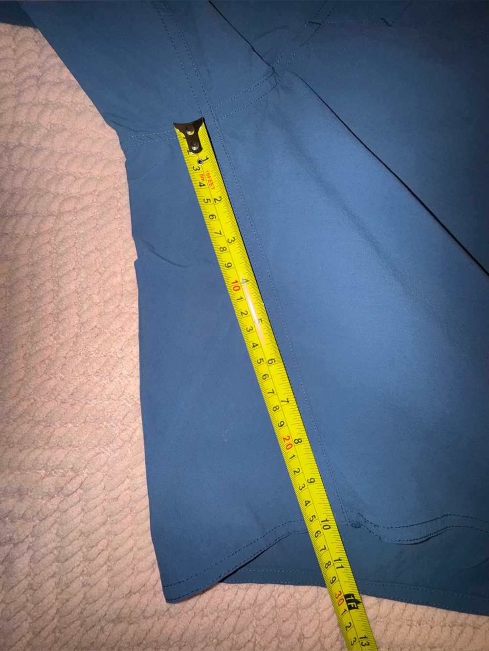 Patagonia Stretch Wavefarer Board Shorts Men’s 33 Blue Surf Swim - Picture 3 of 12